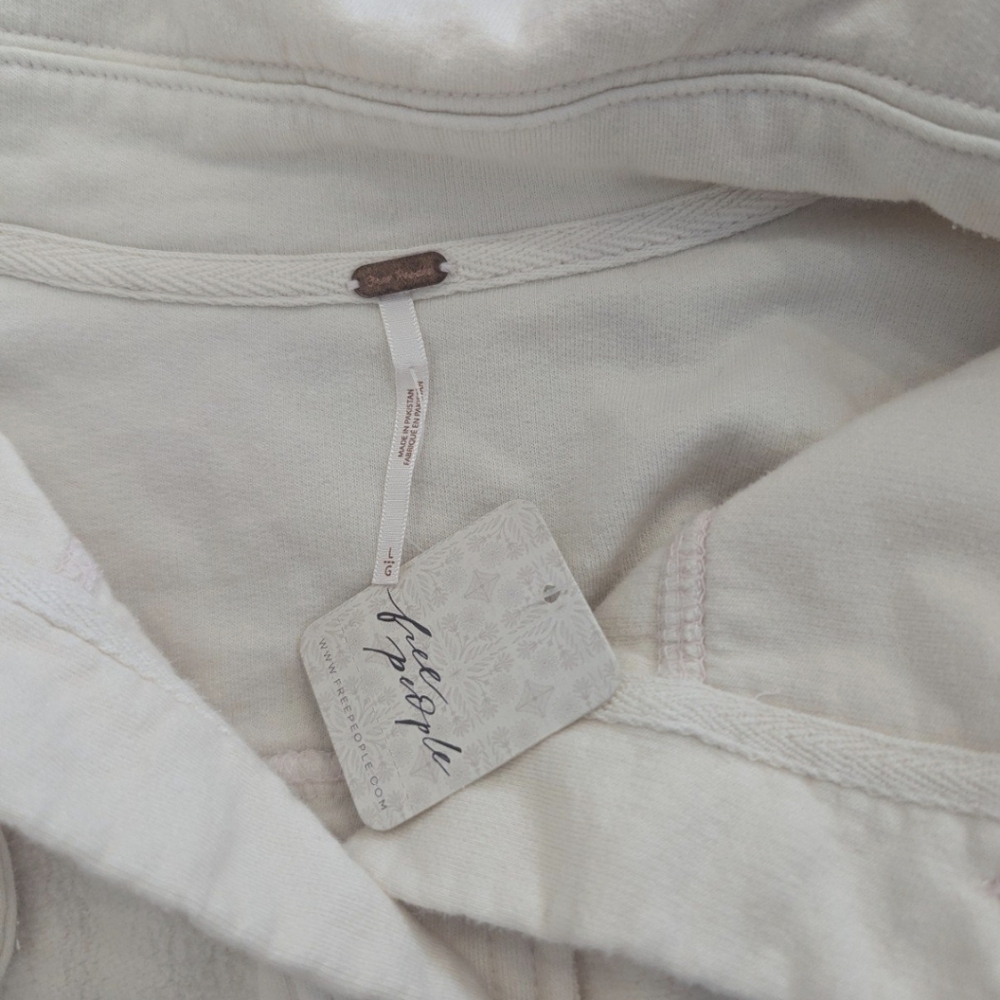 Free People Ruby Fleece Button Down Shacket NWT S… - image 2